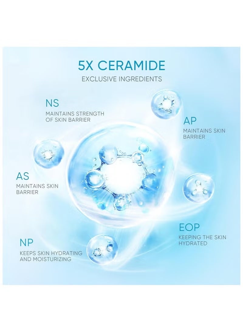 SKINTIFIC Moisturizing Cream , Face Moisturizer for All Skin ,Facial Creams with Hyaluronic Acid and 5X Ceramides, Fragrance Free Non-Comedogenic - Image 3