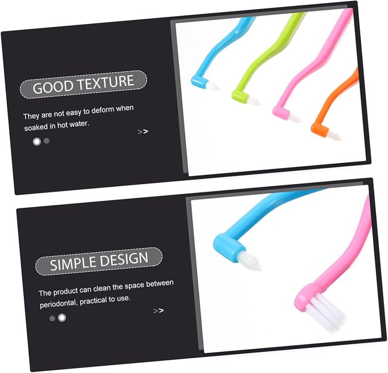 Didiseaon 4 Pack Ergonomic Tapered Head Toothbrush Set For Gum Care And Daily Cleaning - Image 5