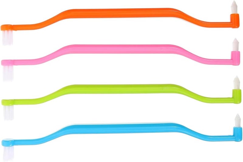 Didiseaon 4 Pack Ergonomic Tapered Head Toothbrush Set For Gum Care And Daily Cleaning - Image 1