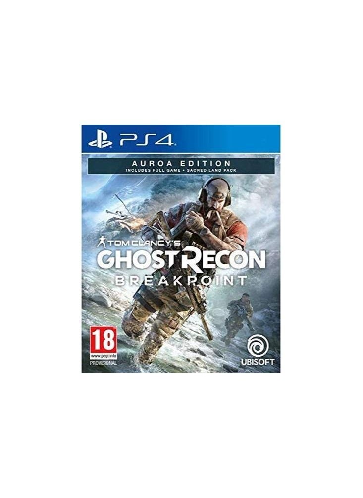 Ubisoft - Tom Clancy's Ghost Recon Breakpoint Auroa Edition (PlayStation 4) - UAE Version - Image 1