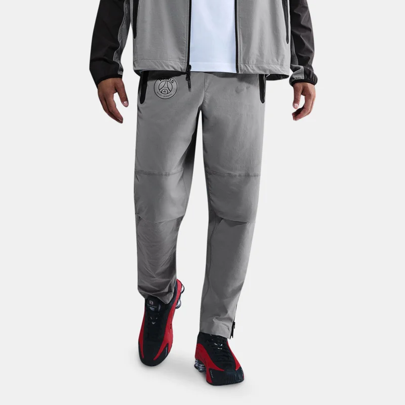 Nike grey Men's Paris Saint-Germain Tech Woven Football Pants for Men | Best Price UAE