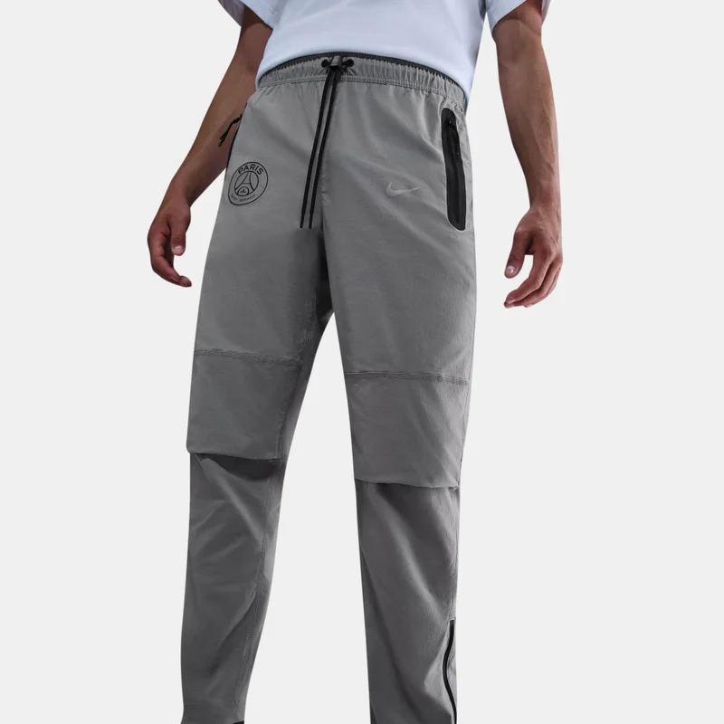 Nike grey Men's Paris Saint-Germain Tech Woven Football Pants for Men | Best Price UAE