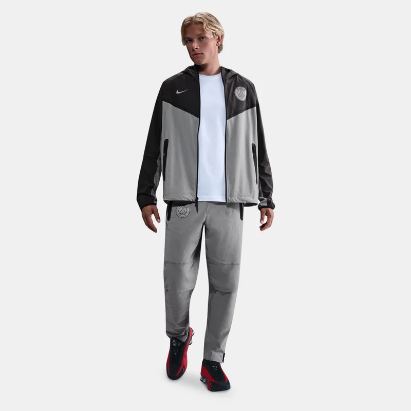 Nike grey Men's Paris Saint-Germain Tech Woven Football Pants for Men | Best Price UAE