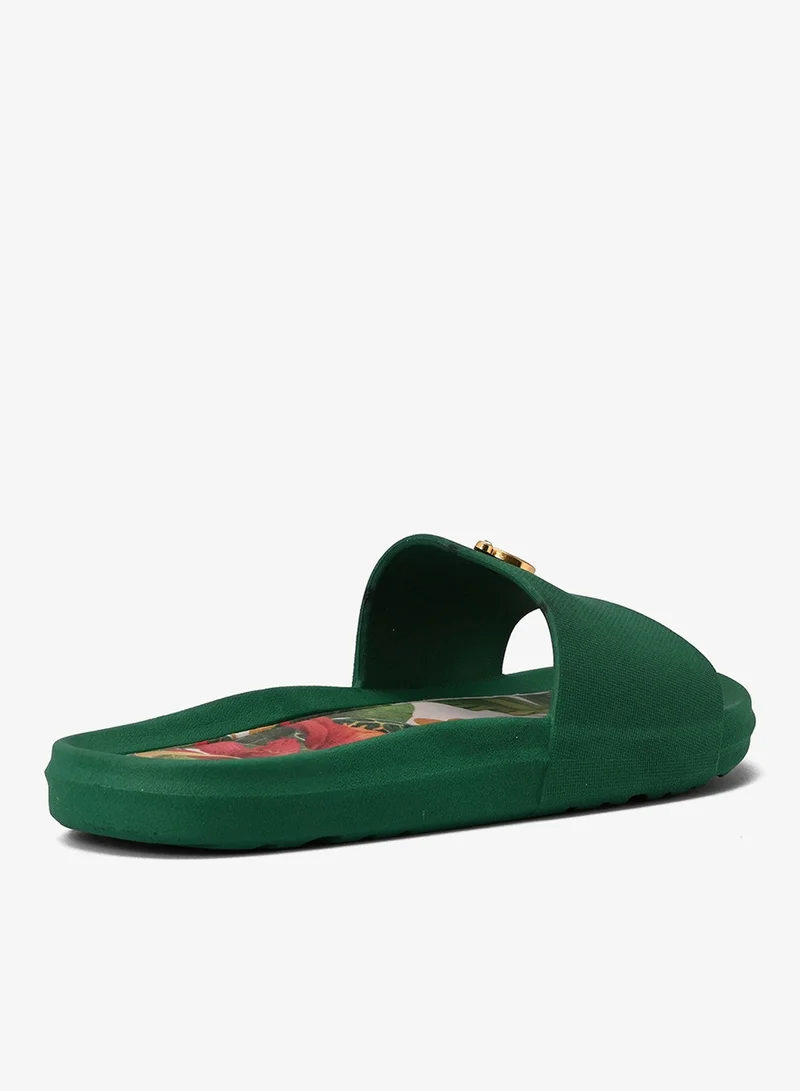 Carmen Steffens Flip-Flops Slide Cs Forest Green