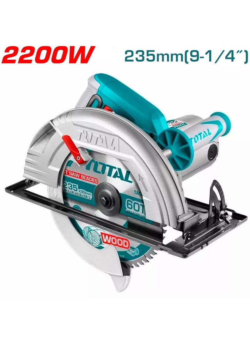 توتال منشار صنيه 9 وربع "2200 وات - Image 1