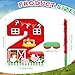 Hungdao Farm Birthday Piata Number Piata with Blindfold Bat and Confetti Farm Animal Piata for Boys Girls Birthday Party Decorations Barnyard Baby Shower Carnival Game SuppliesFarm Number 2 - Image 4