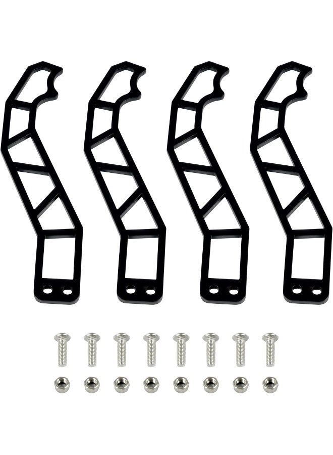 SAUTVS 4Pcs Metals Door Handles For Can Am X3 Max  - Image 3