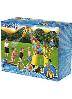Generic Bestway Jumbo Giraffe with Sprinkler Nozzle, Multicolor  - Image 4