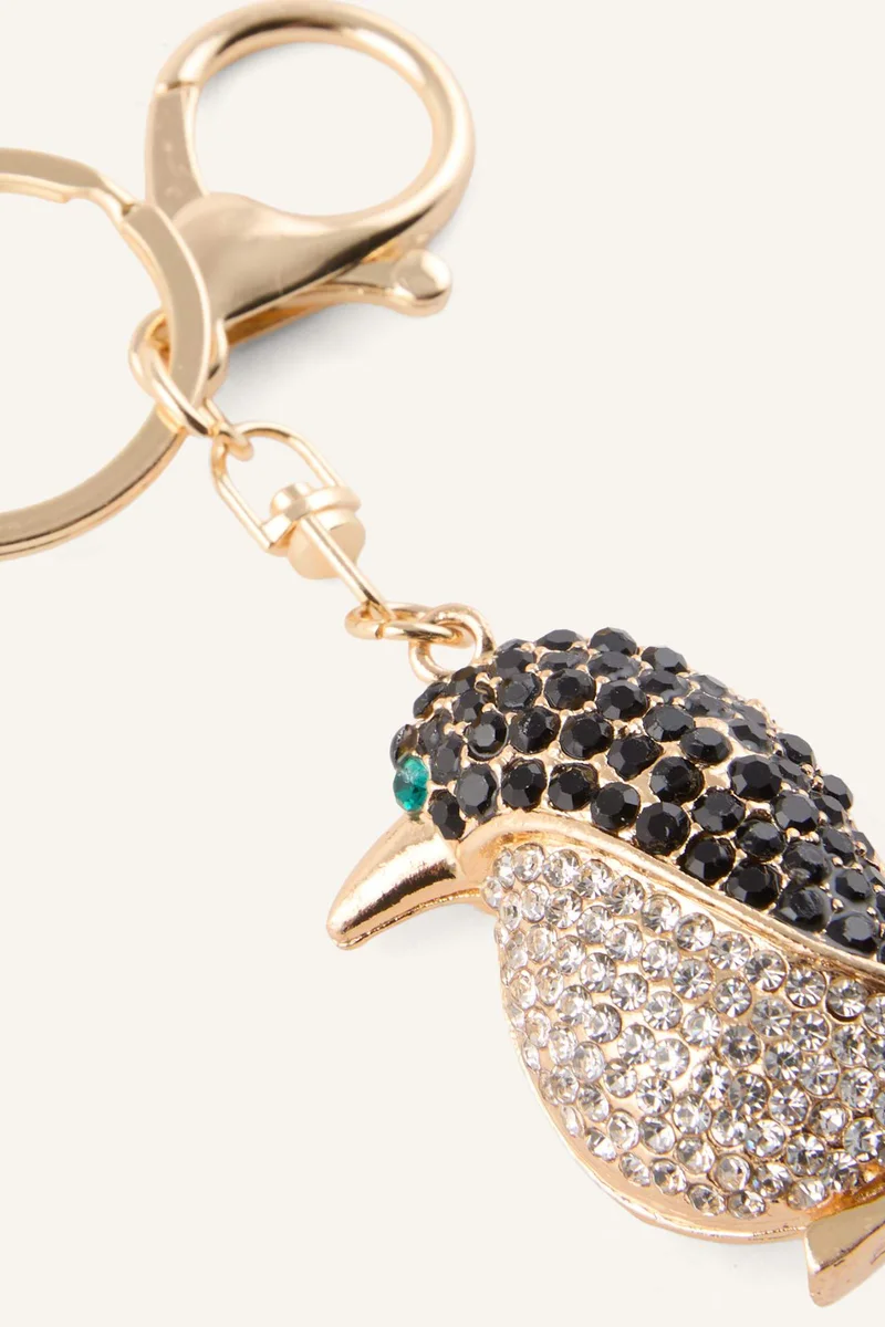 Defacto  Woman Beaded Penguin Keychain for Women | Best Price UAE