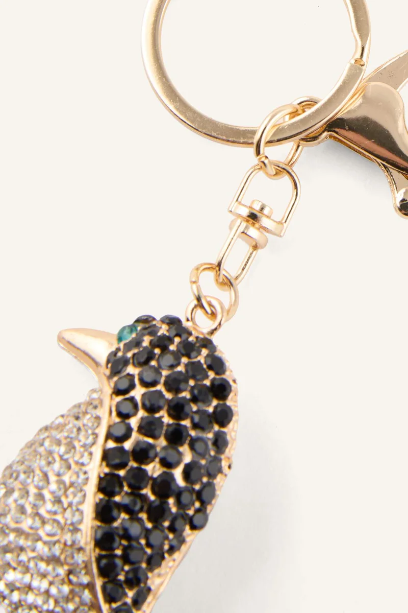 Defacto  Woman Beaded Penguin Keychain for Women | Best Price UAE