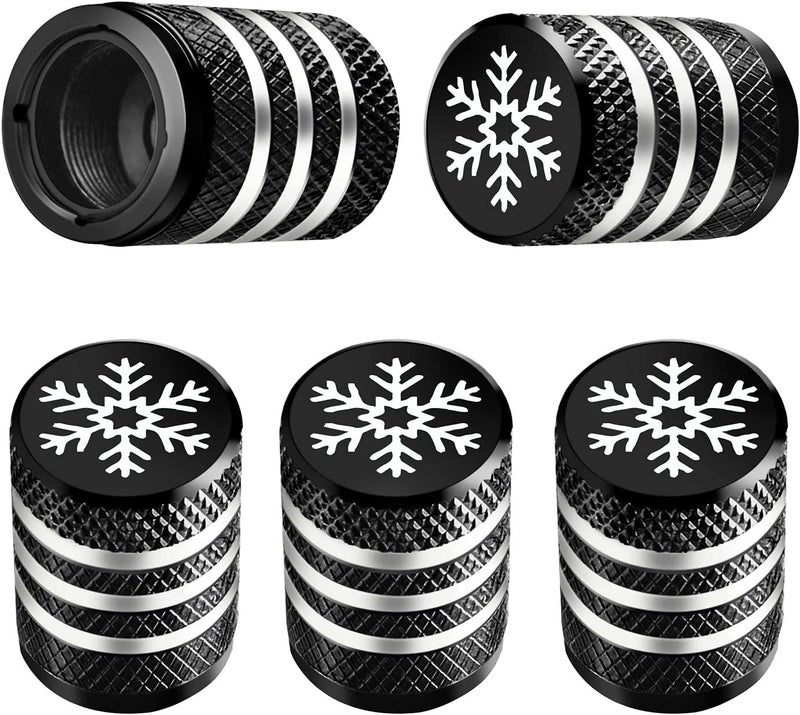 DECURCAR Tire Valve Stem Cap Cover - 5 Pack - Image 1