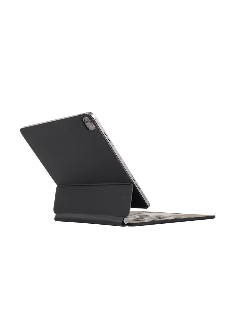 GREEN LION - Magic Keyboard Case for iPad Pro 13” / Scissor Holder / Pencil Holder / Backlit Function / High Sensitivity Touchpad / 10m Operating Distance / Foldable and Portable / 360-Degree Rotation - Black - Image 1
