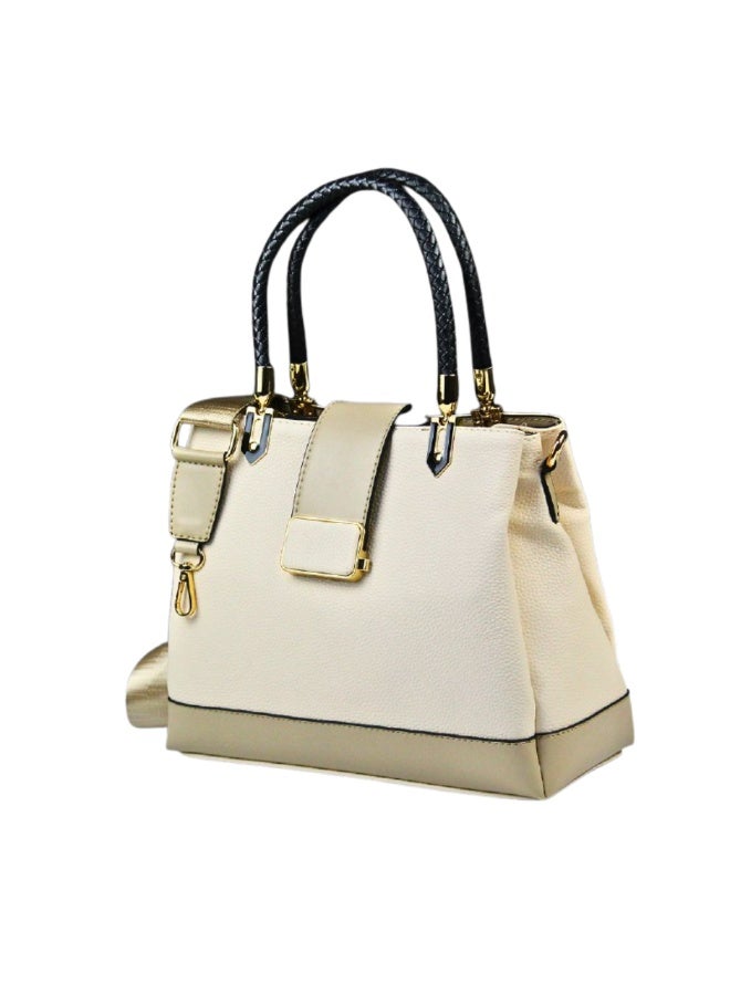 Stylish and practical handbag -beige