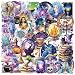 WASHBO 50 Pieces Magic Stickers for Transparent Scrapbooking Witchy Crystal Aesthetic SelfAdhesive Scrapbooking Stickers Supplies Journal Stuffers for Adult Card Making Letters DIY - Image 2