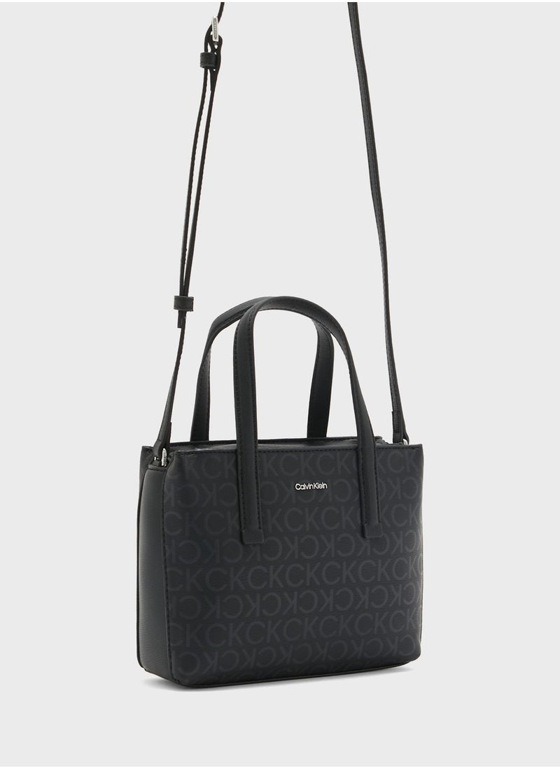 CALVIN KLEIN - Monogram Tote - Image 1