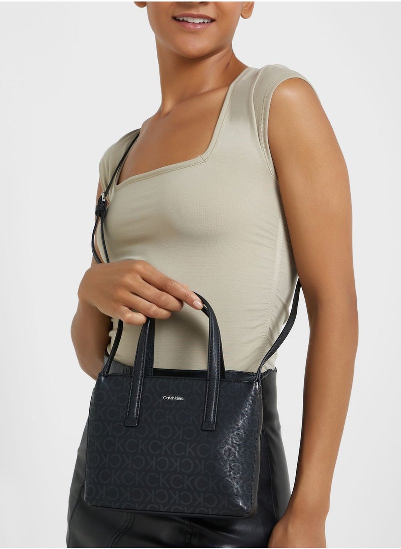 CALVIN KLEIN - Monogram Tote - Image 1