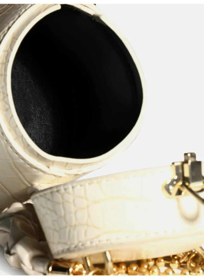 صوص هاوت Ripple Cream Bucket Bag