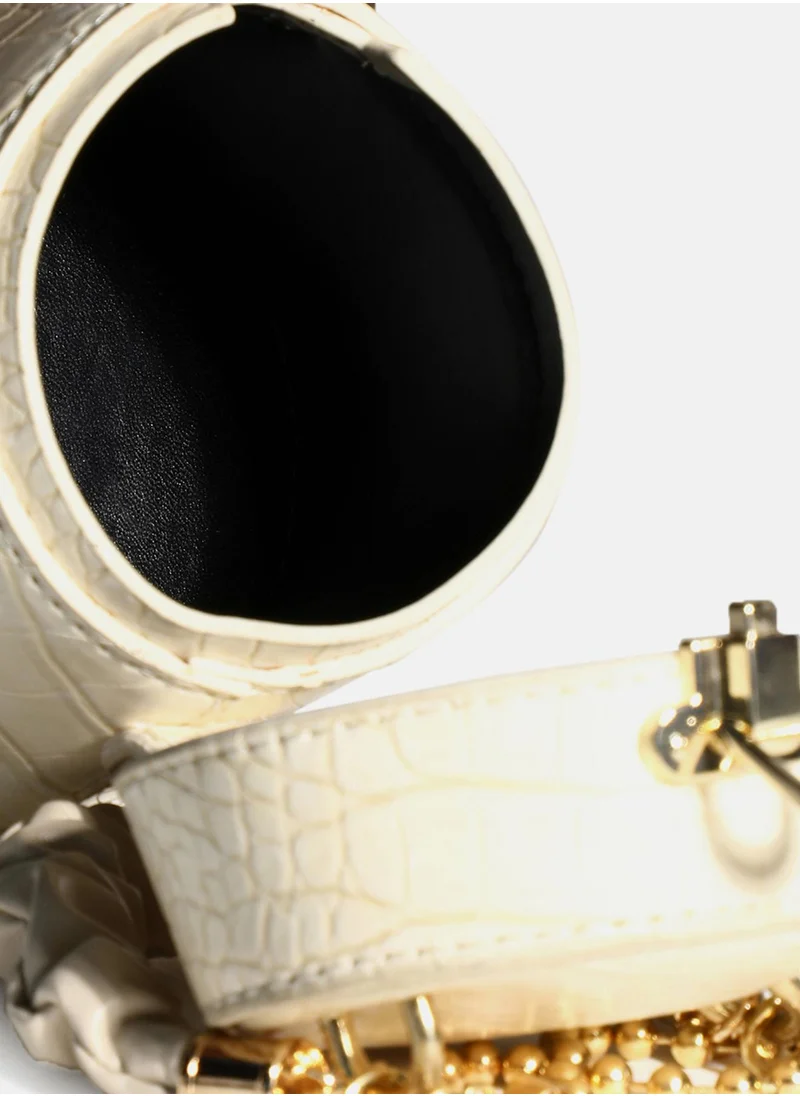 صوص هاوت Ripple Cream Bucket Bag