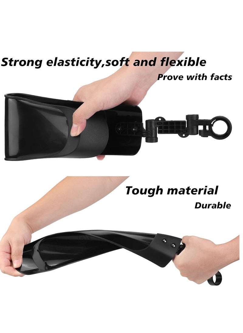 SYOSI Bike Mudguard Set, Adjustable Bike Fender Front and Rear Mud Guard for MTB, Road Bike Mountain Bike Mudflap Apply to 20/22/24/26 Inch Bikes  - Image 4