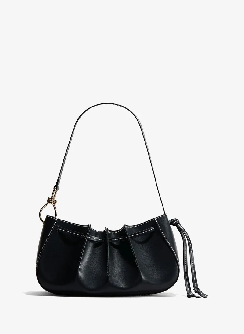 H&M Pleated shoulder bag