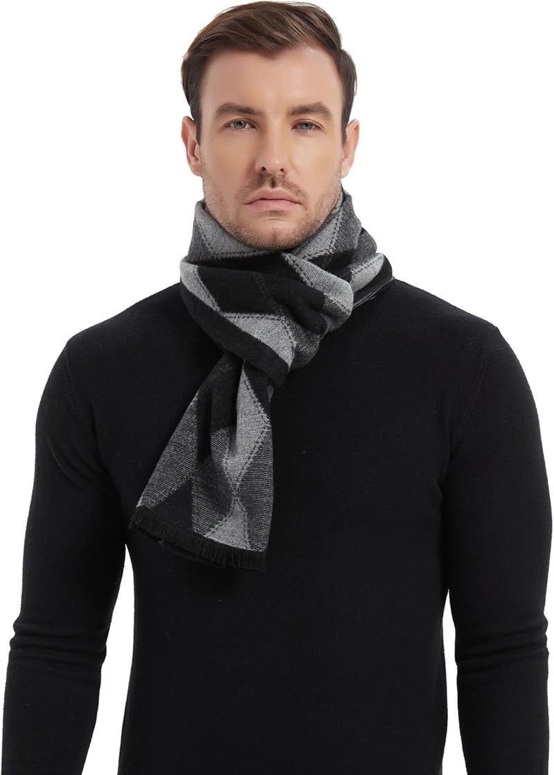 EP Mode Men's Winter Scarf, Cashmere Feel, Super Soft & Warm - Image 1