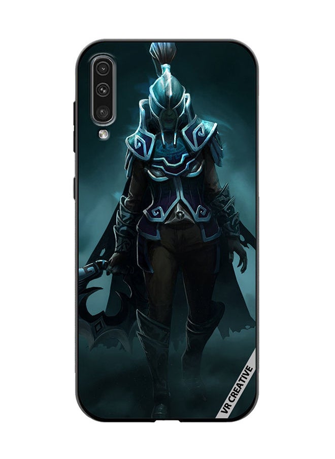VR CREATIVE Protective Case Cover For Samsung Galaxy A70/A70s Phantom Assassin, Dark Wraith Set, Dota 2 Design Multicolour  - Image 1