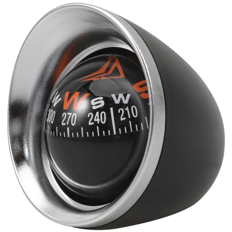 Black Car Compass For Dashboard Mount 1 Piece - Image 2