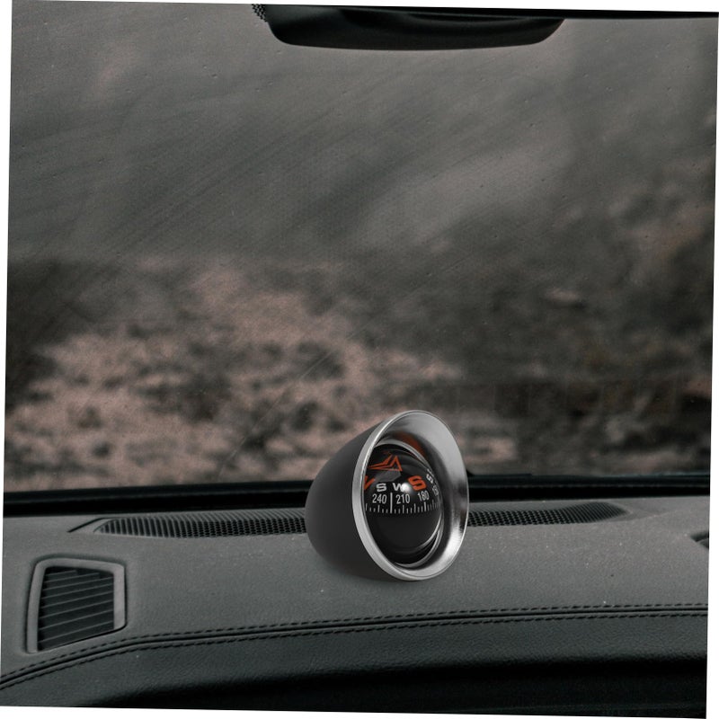 Black Car Compass For Dashboard Mount 1 Piece - Image 3