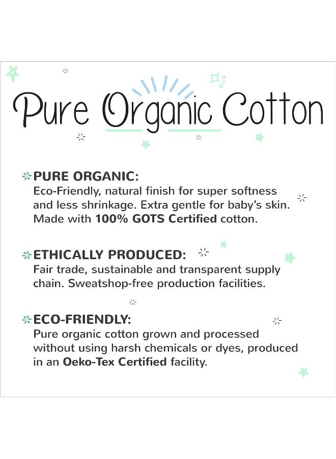 Lamaze Organic Baby/Toddler Girl, Boy, Unisex Shorts - Image 3