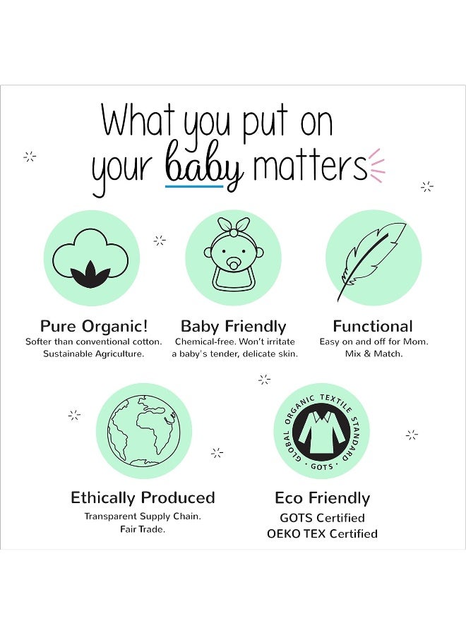 Lamaze Organic Baby/Toddler Girl, Boy, Unisex Shorts - Image 2