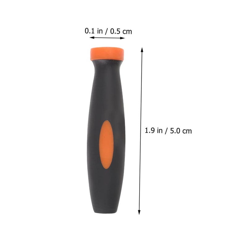 12Pcs Rubber Grip Replacement Handles For Woodworking File Tools Ergonomic Design - Image 3