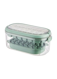 Ice Cube Tray with Lid and Storage Bin for Freezer Portable Ice Cube Box Large Capacity