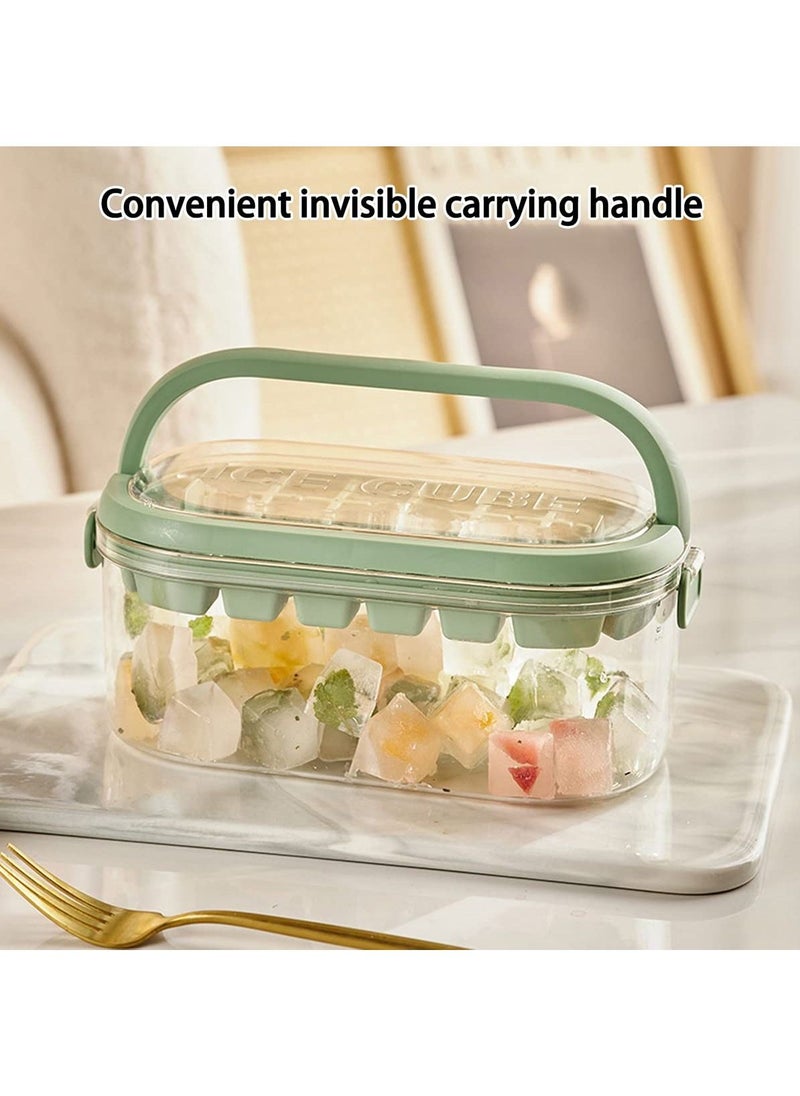 Joshberg - Ice Cube Tray with Lid and Storage Bin for Freezer Portable Ice Cube Box Large Capacity - Image 1