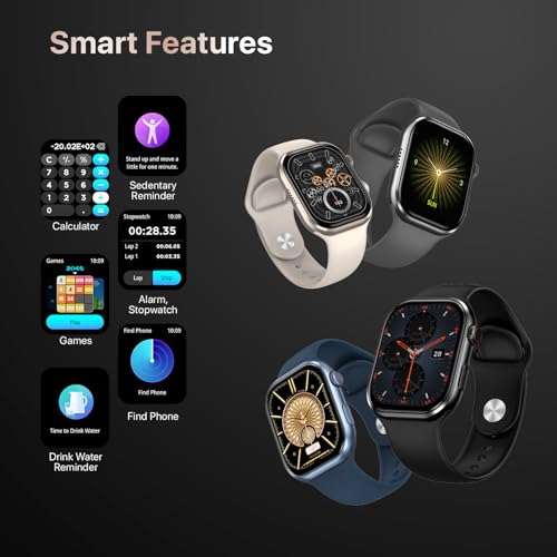 Fire-Boltt Brillia Smart Watch 2.02” Super AMOLED Display, Bluetooth Calling, SpO2, Heart Rate Monitor, 120+ Sports Modes, Fitness Tracker, Voice Assistant, Smart Watch for Man & Women - Image 5
