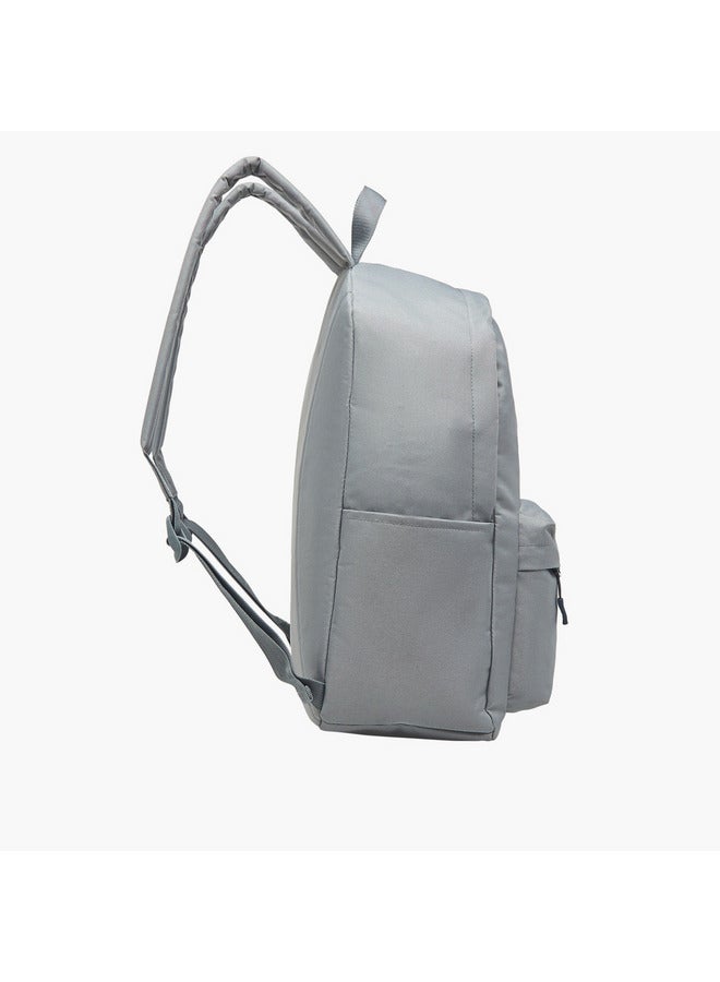 كابا حقيبة ظهر مدرسية للأولاد بطبعة شعار مع أحزمة قابلة للتعديل وإغلاق بسحاب - Image 3