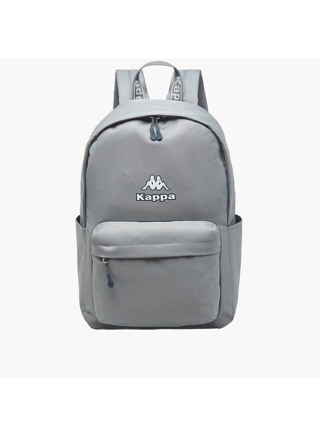 كابا حقيبة ظهر مدرسية للأولاد بطبعة شعار مع أحزمة قابلة للتعديل وإغلاق بسحاب - Image 1