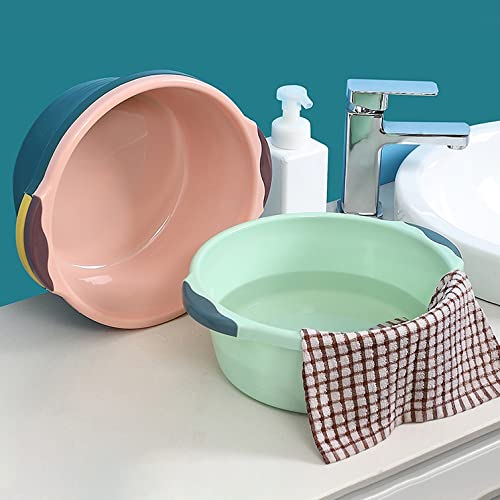 Wolpin Set of 3 Pcs Unbreakable Plastic Bath Tub/Washing Tub Multipurpose - Image 5