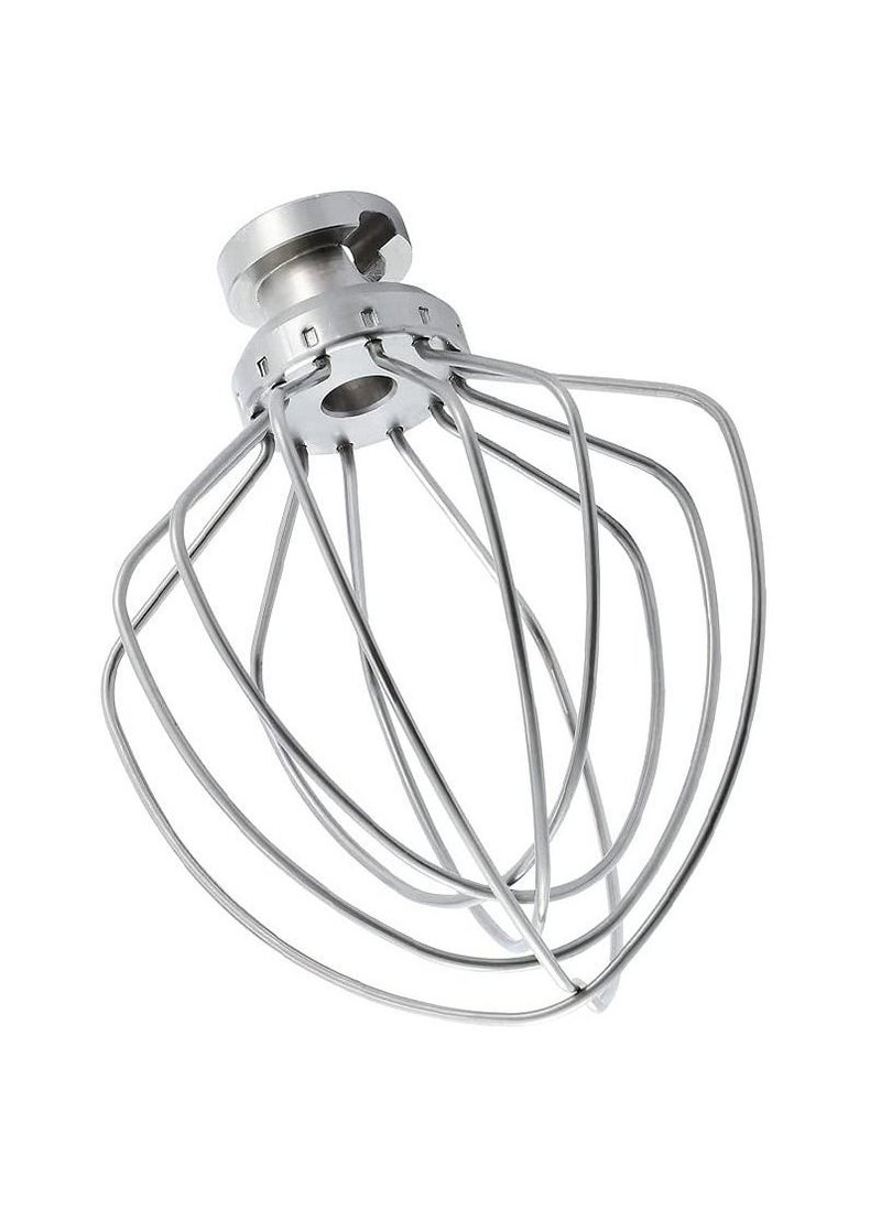 KASTWAVE Stainless steel Wire Whip Attachment for KitchenAid Tilt-Head Stand Mixer Accessory K45WW Replacement, Egg Cream Stirrer, Cakes Mayonnaise Whisk, Whipping Egg White, Dishwasher Safe - Image 5