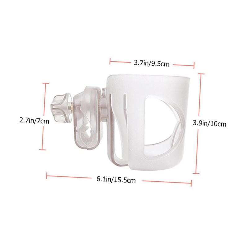 Universal Stroller Cup Holder with Slip Design for Water Bottles and Drinks - Image 3