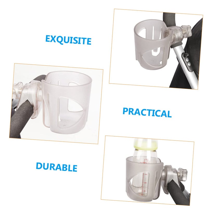 Universal Stroller Cup Holder with Slip Design for Water Bottles and Drinks - Image 4