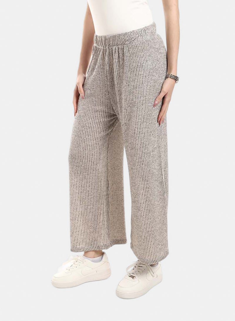 Red Circle Comfortable Elastic Waist Summer Lounge Pants - Image 2