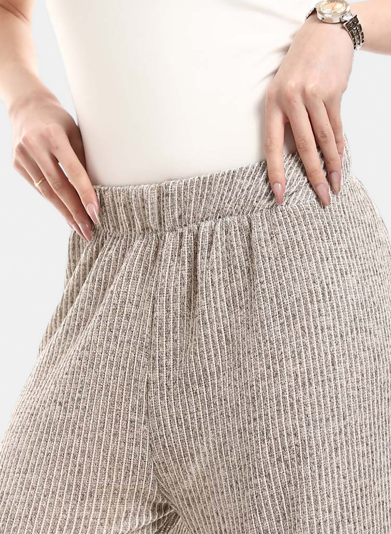 Red Circle Comfortable Elastic Waist Summer Lounge Pants - Image 3