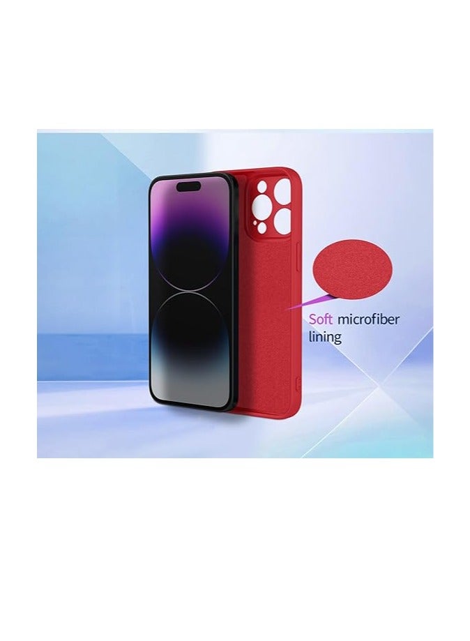 متوافقة مع حالة Xiaomi Redmi Note 14 Pro Plus من سيليكون سائل، غلافٌ لطيف-touch للهاتف Redmi Note 14 Pro+، غلاف سيليكون م.resistant للصدمات وบาง - Image 3