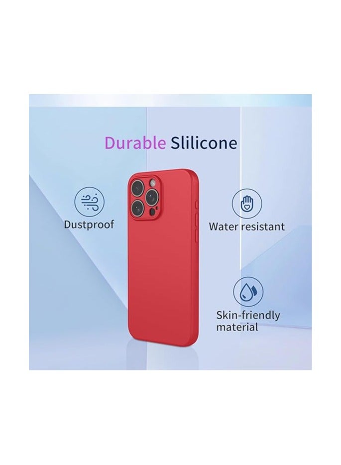 متوافقة مع حالة Xiaomi Redmi Note 14 Pro Plus من سيليكون سائل، غلافٌ لطيف-touch للهاتف Redmi Note 14 Pro+، غلاف سيليكون م.resistant للصدمات وบาง - Image 5