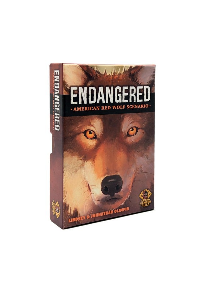 Grand Gamers Guild Endangered American Red Wolf Scenario by Grand Gamers Guild - Cooperative Conservation Board Game - Ages 14+, 1 to 5 Players & 60 to 90 Min Playtime - Image 1