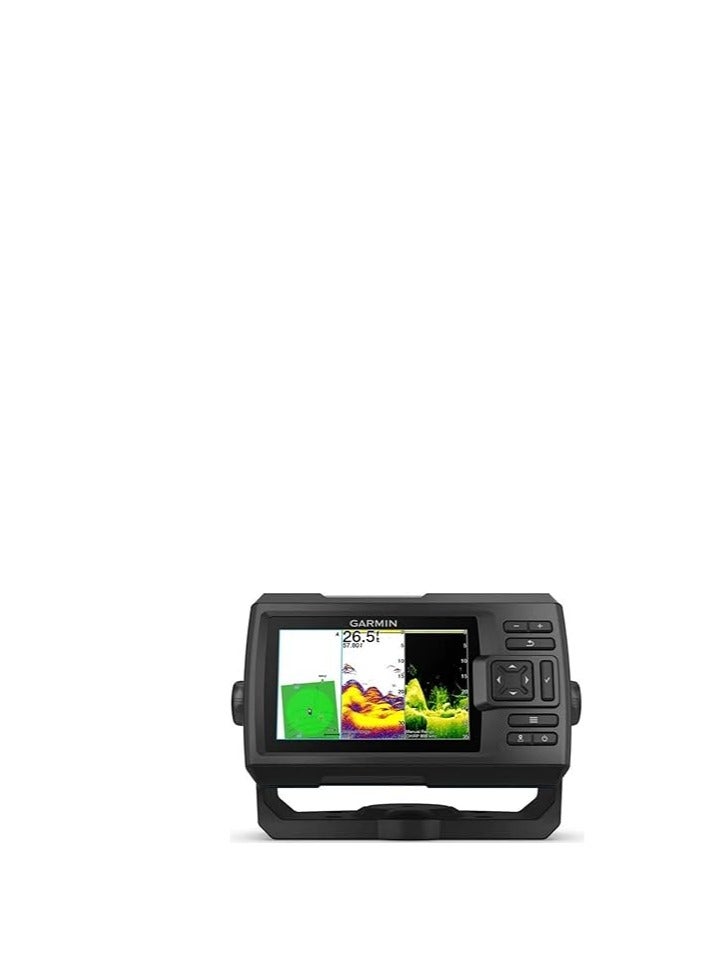 Garmin Striker Vivid 4cv Bundle with Transducer and Protective Cover, 4-inch Color Fishfinder, Vivid Scanning Sonar Color Palettes 010-02550-00