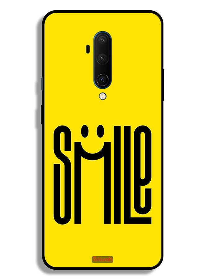 Tolwak OnePlus 7T Pro Protective Case Cover Smile Art - Image 2