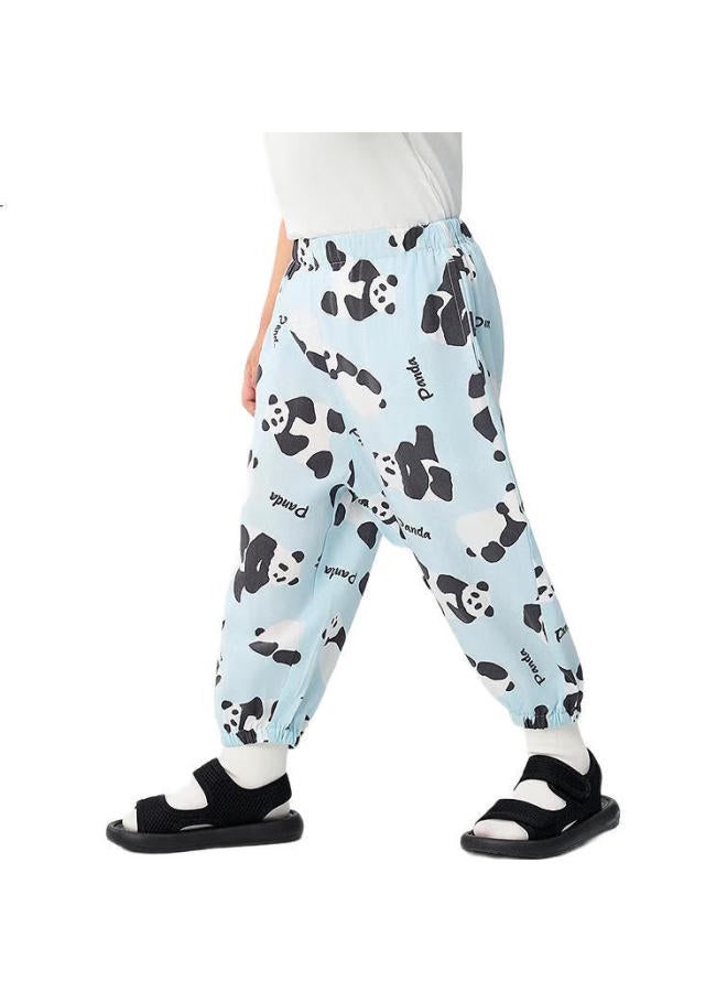Balabala Kids' Summer Anti-Mosquito Pants For Boys And Girls Baby Sleep Pants Silk Can Go Out 209225171205 - Image 1