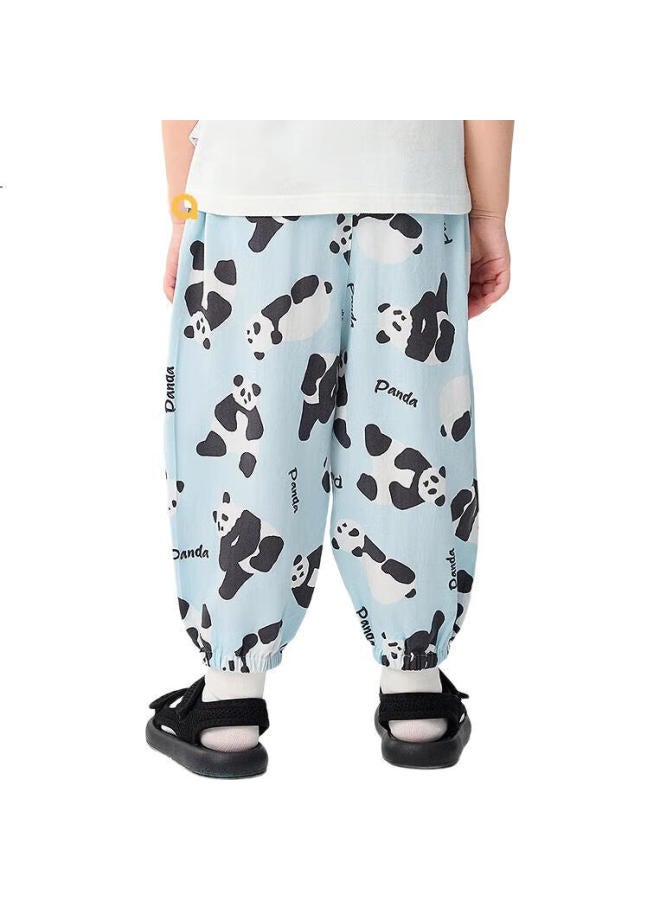 Balabala Kids' Summer Anti-Mosquito Pants For Boys And Girls Baby Sleep Pants Silk Can Go Out 209225171205 - Image 2