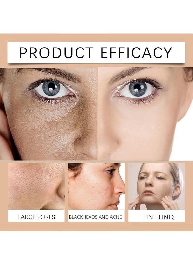 EELHOE Collagen Mask, Baby Collagen Glow Mask, Collagen Peel Off Mask, Hydrating Mask for Anti-Wrinkle, Anti-Aging, Pore Tightening, Firming Lifting Glowy Skin - Image 2